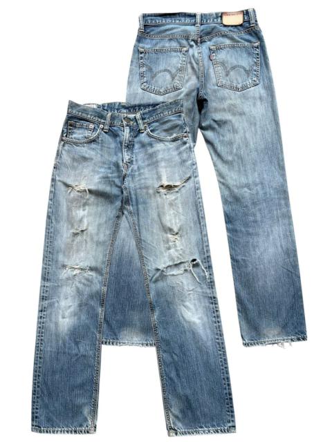 Other Designers Vintage Edwin Japan StraightCut Distressed Denim Jeans 31x31