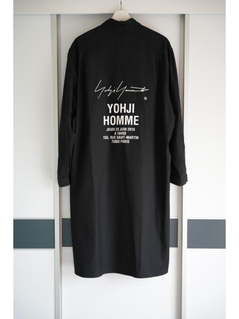 Yohji Yamamoto Yohji Yamamoto 17SS Staff Shirt