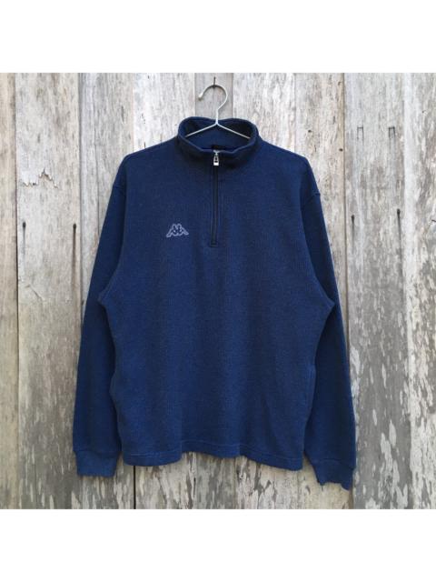 Other Designers Vintage - Vintage Kappa Half Zip Sweatshirt Small Logo