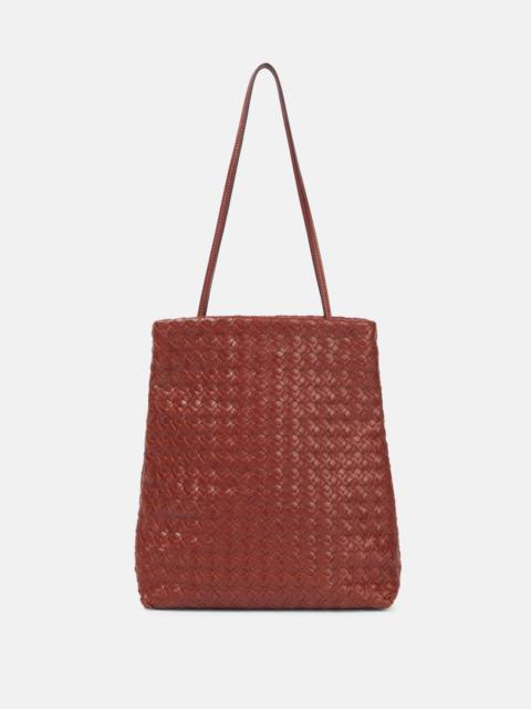 The Row Lilou woven leather shoulder bag