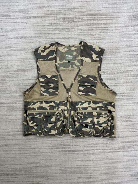 Other Designers Designer × Japanese Brand × Vintage - Vtg Funnele Mountain Outdoor Wear Military Style Vest
