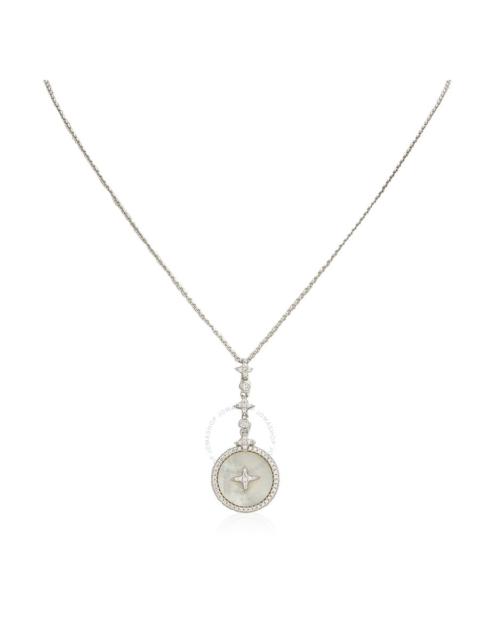 Apm Monaco - APM Monaco Nacre White Silver Star Necklace
