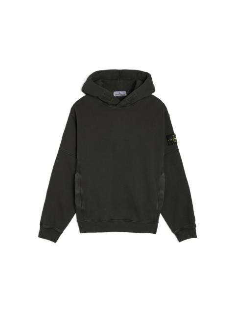 Compass-badge hoodie