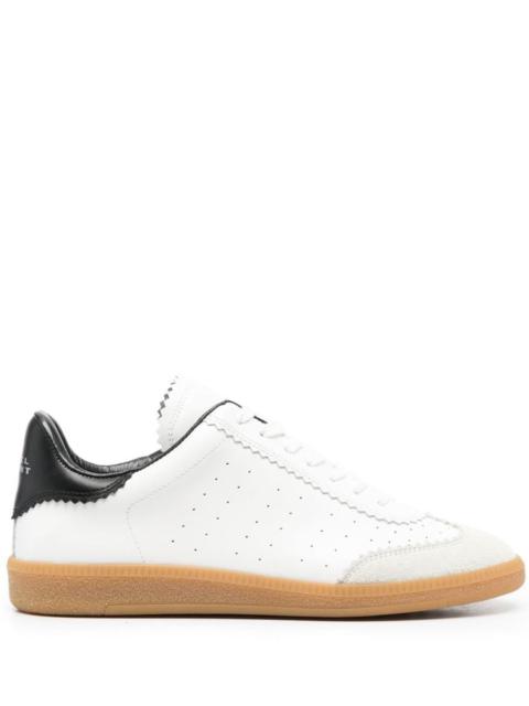 ISABEL MARANT BRYCE LEATHER SNEAKERS