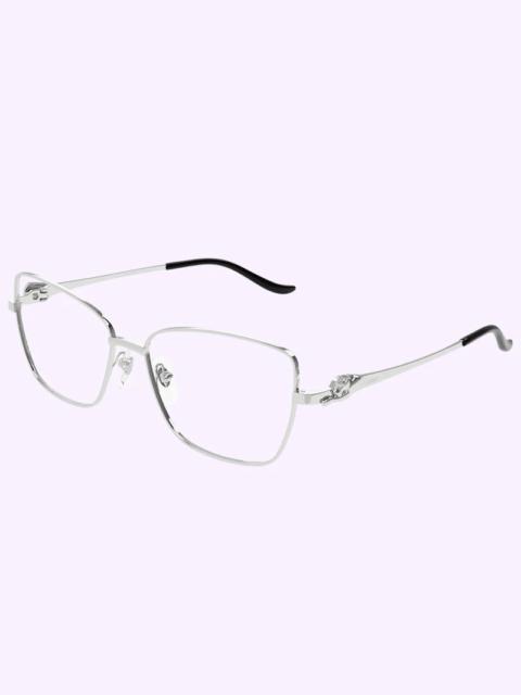 Cartier Cartier Panthere de Cartier Demo Cat Eye Ladies Eyeglasses CT0523O 002 55