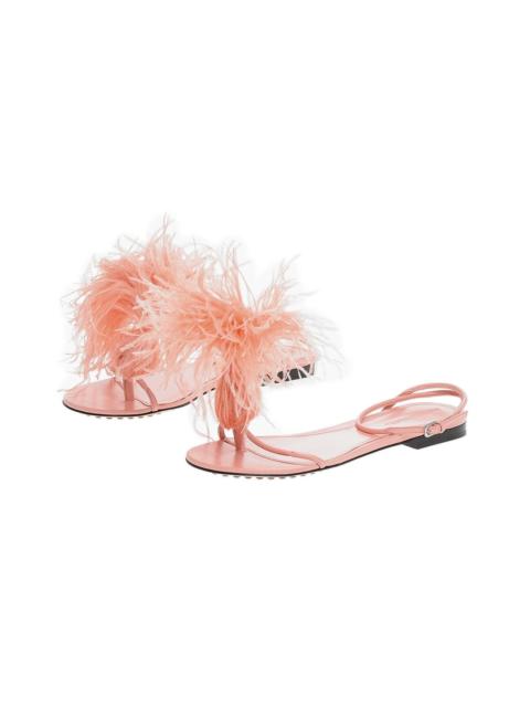 Bottega Veneta Bottega Veneta Feather Dot Leather Sandal