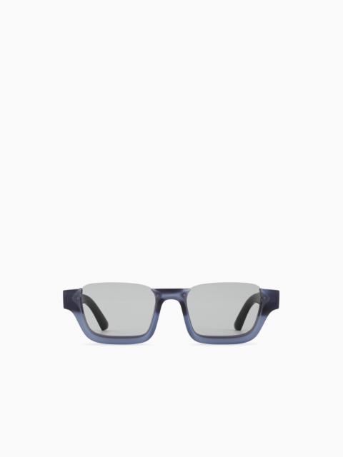 EMPORIO ARMANI MEN’S RECTANGULAR SUNGLASSES