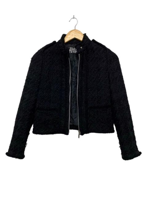 Other Designers Japanese Brand - Rare Baby Beat Cropped Teddy Zip up Style Jacket