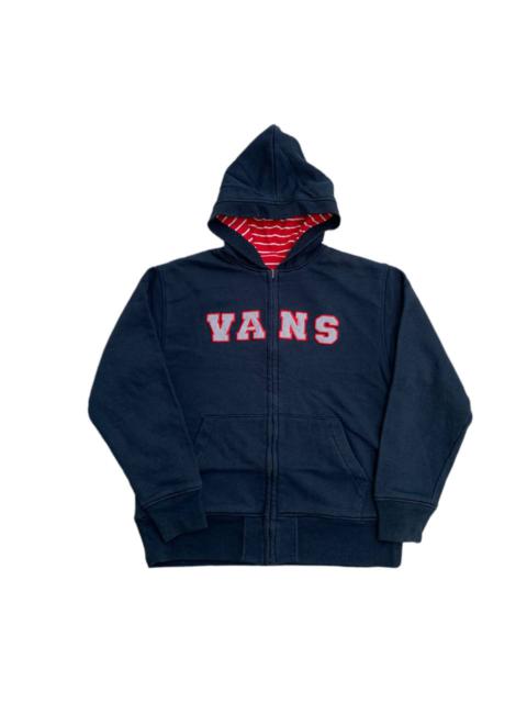 Vintage - Vintage Vans Skateboards Reversible Striped Hoodie