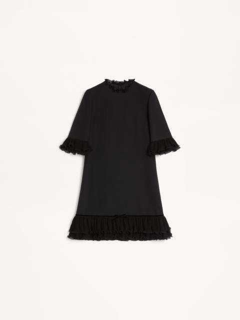 CREPE COUTURE SHORT DRESS