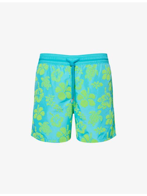 Vilebrequin Mahina Graphic-Print Swim Shorts