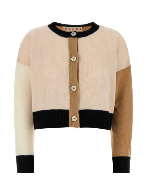Marni Marni Women Multicolor Cashmere Oversize Cardigan