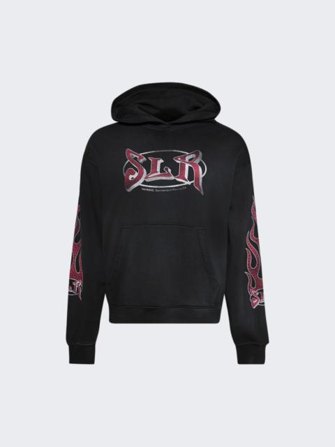 NAHMIAS Summerland Racing Crystal Hoodie Aged Black