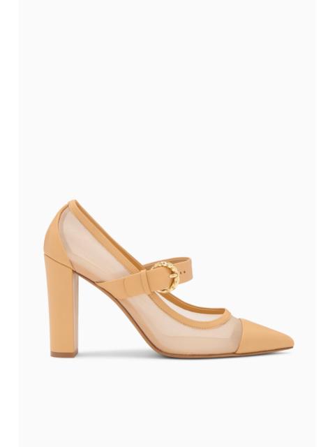 ULLA JOHNSON Kiki Mesh Heel