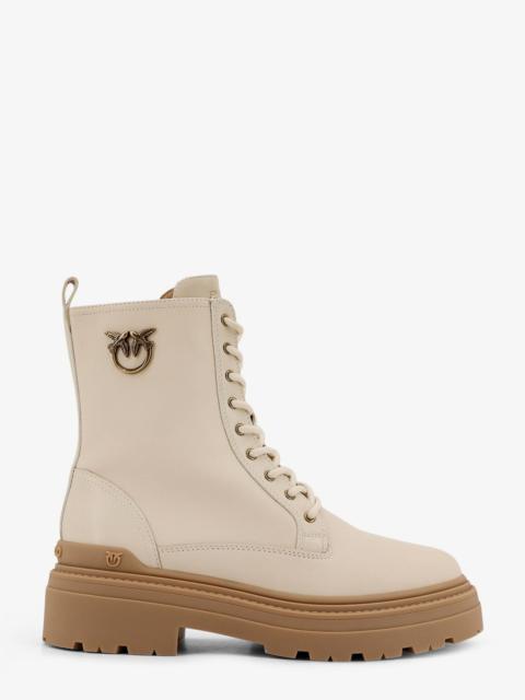 Pinko Mia 11 Leather Ankle Boots