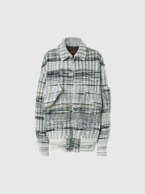 Missoni Zip-up bomber jacket