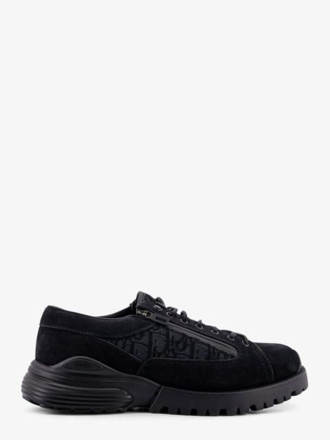 Dior Dior Derby Dior Combat Suede And Dior Oblique Jacquard Fabric Lace Up Shoes