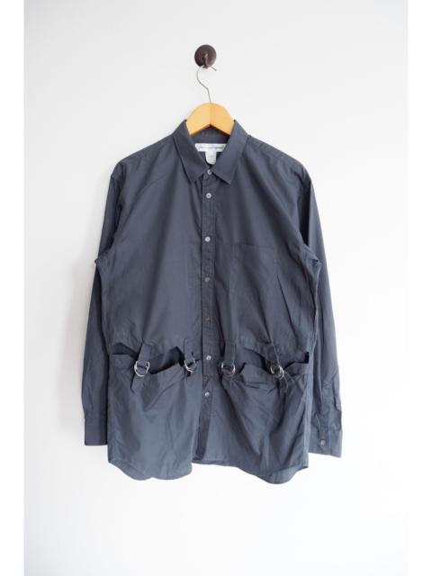Comme des Garçons SHIRT 2018 Comme des Garcons Shirt Bondage Straps Buckle Shirts