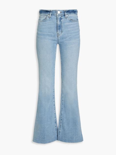 FRAME Le Easy Flare high-rise flared jeans