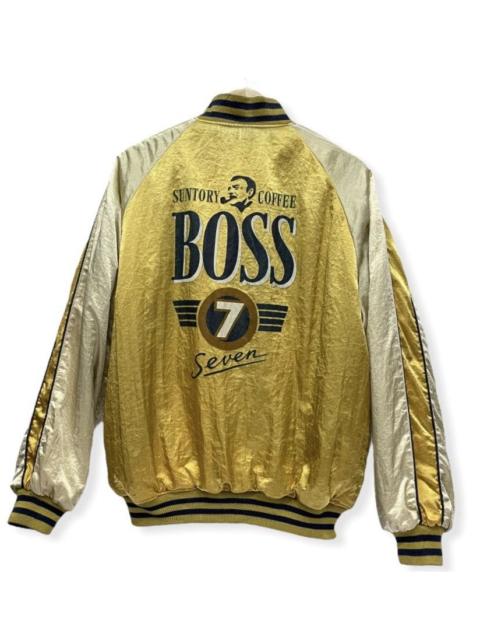 Other Designers Vintage - VERY RARE🔥 BOSS COFFEE Reversible Jumper Bomber Jacket