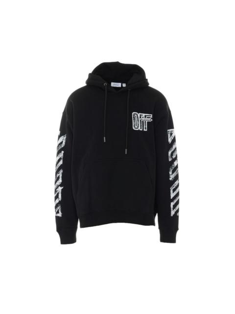 Off-White Off White Men Motion Arrow Skate Hoodie