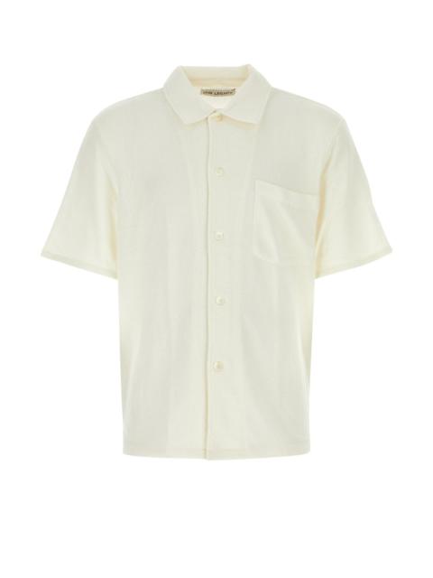 Our Legacy Ivory polyester blend polo shirt