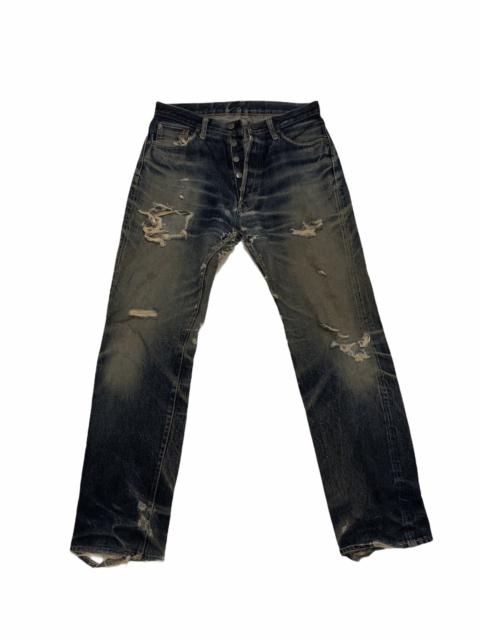 Studio D'Artisan Studio D’Artisan Distressed Selvedge Rare Denim Oz