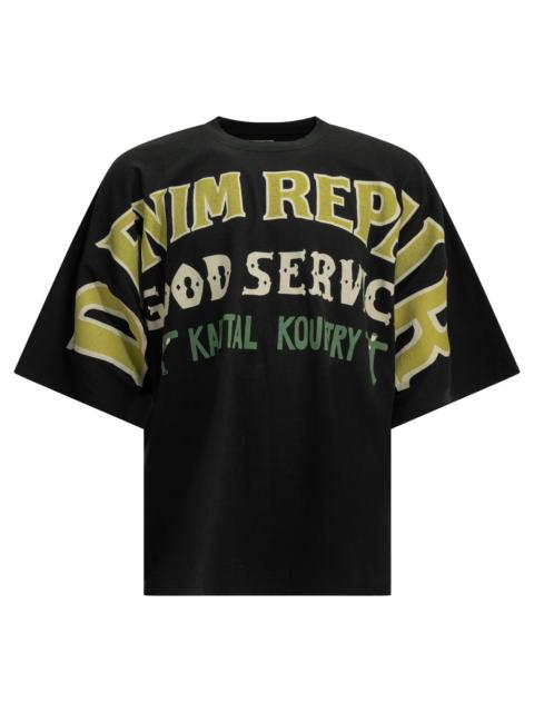 Kapital Kapital Jersey Huge Crew-neck T-shirt Black