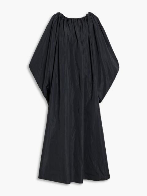 Stella McCartney Draped taffeta maxi dress