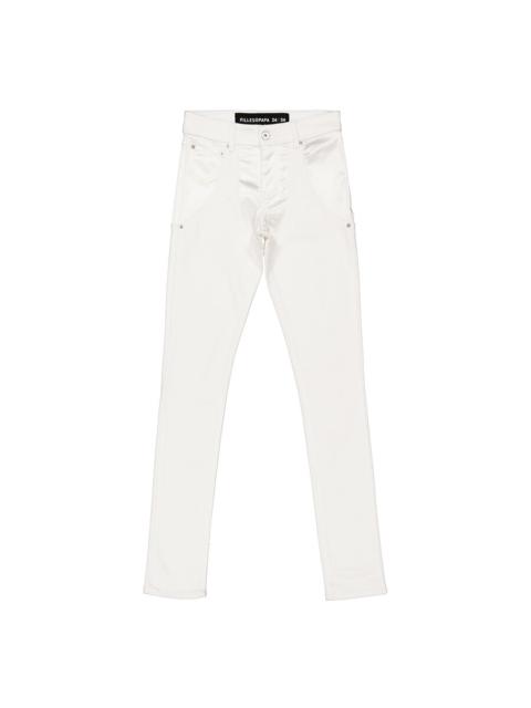 Other Designers Filles A Papa Ladies Pants White Satine Jeans