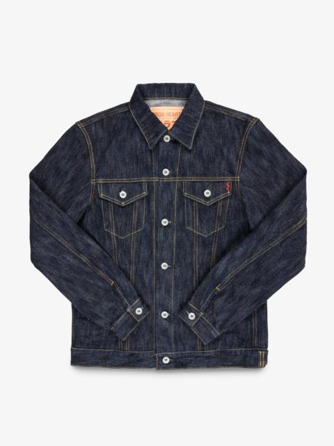 Iron Heart IH-526J-SLB 16oz Slubby Selvedge Denim Type III Jacket - Indigo
