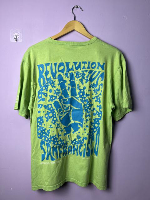 Vintage - 🔥Rare Vintage Stussy Revolution Peace Tees