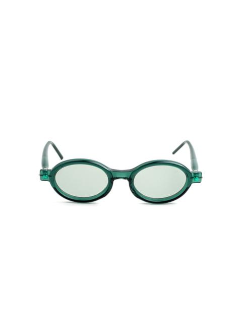 Kuboraum P6 round-frame sunglasses