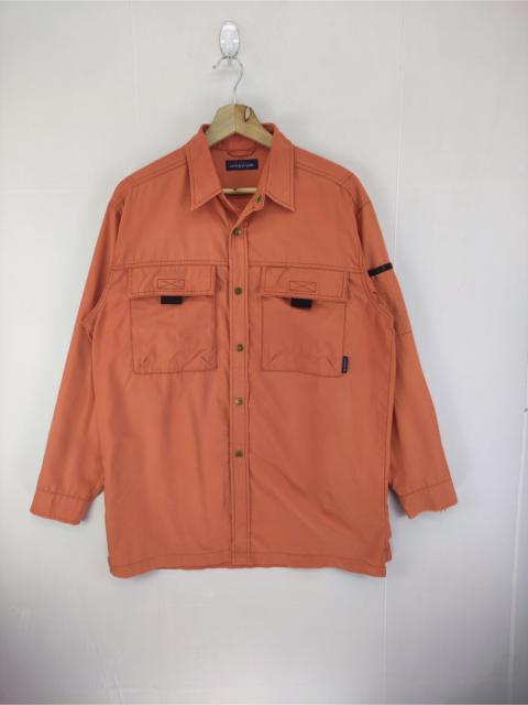 Other Designers Vintage Azito Blue Label Work Wear Snap Button