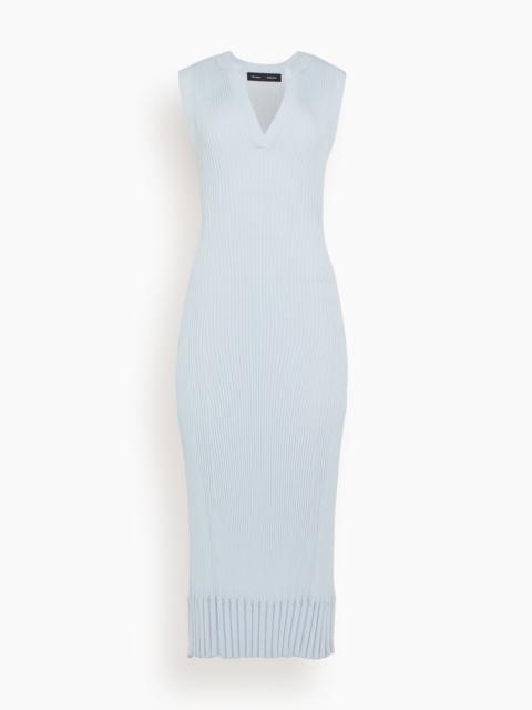 Proenza Schouler Tatum Knit Dress in Sky Blue