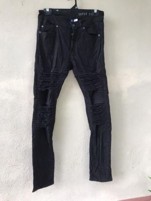 Other Designers Divided H&M Distress Super Skinny Denim Pant