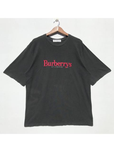 Burberry Prorsum - Vintage Burberrys Tee Embroidery Spellout Burberrys Luxury