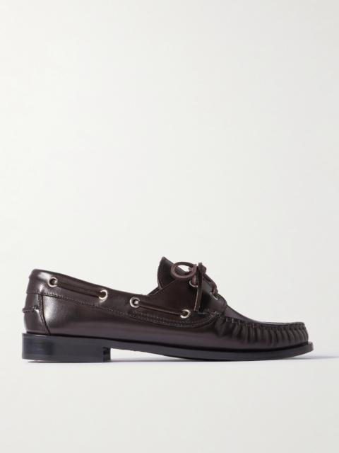 Aeyde Harris Leather Boat Shoes