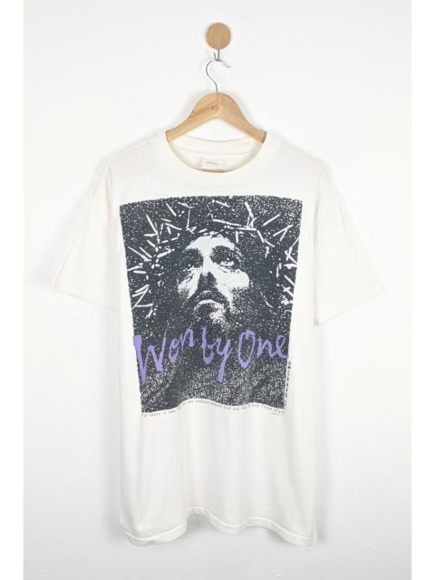 Other Designers Vintage - Vintage Jesus Christ Won by One 80s Shirt