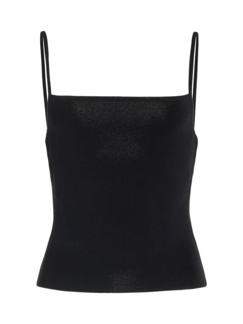 MATTEAU Square Tank Top black