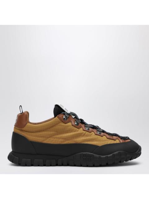 Miu Miu Miu Miu Sneakers In Technical Ripstop Fabric, Mustard Women