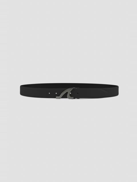 Paul & Shark FIN-BUCKLE LEATHER BELT