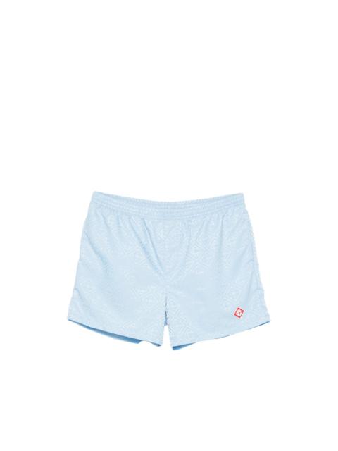 CASABLANCA Casablanca Blue Beachwear - Swim Shorts Men