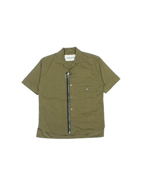 Andersson Bell Andersson Bell Camp Collar Zip Shirt