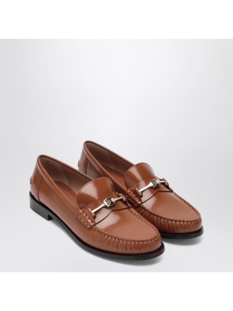 Ferragamo New Vara Moccasins with chain
