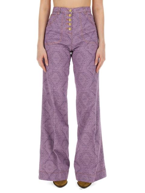 Etro Etro Women Flare Fit Jeans