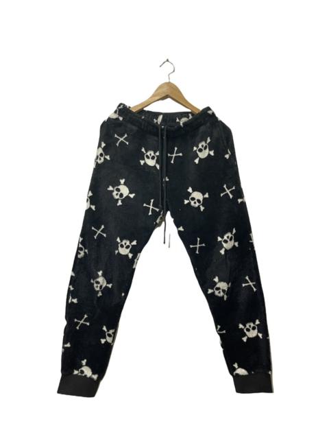Other Designers Japanese Brand - VINTAGE SKULL PRINTED JOGGER PANTS