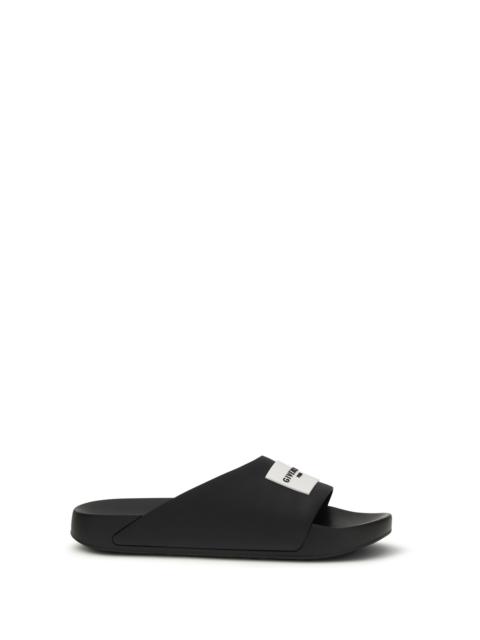 Givenchy Givenchy Rubber Logo Slippers