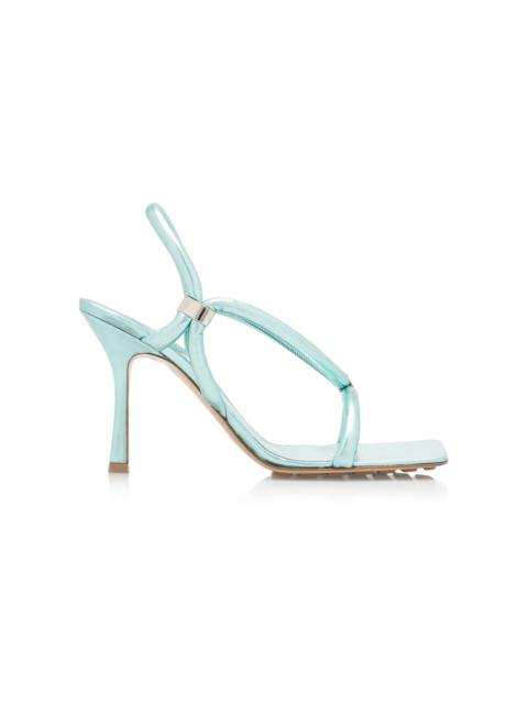 Bottega Veneta Reflection Nappa Leather Sandals blue