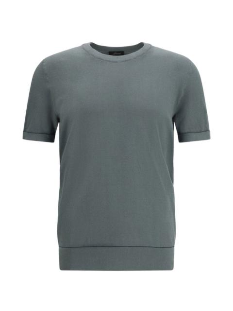 Brioni Brioni Men Piquet Cotton T-Shirt